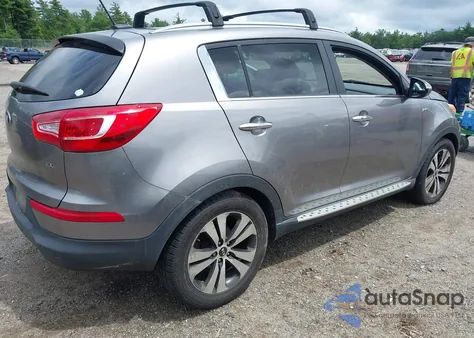 2013 Kia Sportage Ex z USA, uszkodzony, nr VIN KNDPCCA26D7428000